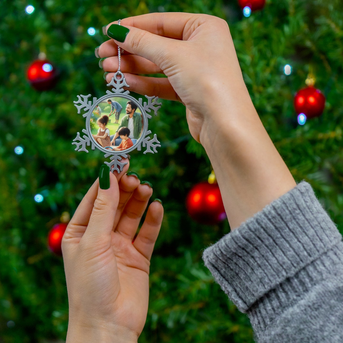 Personalized Snowflake Ornament