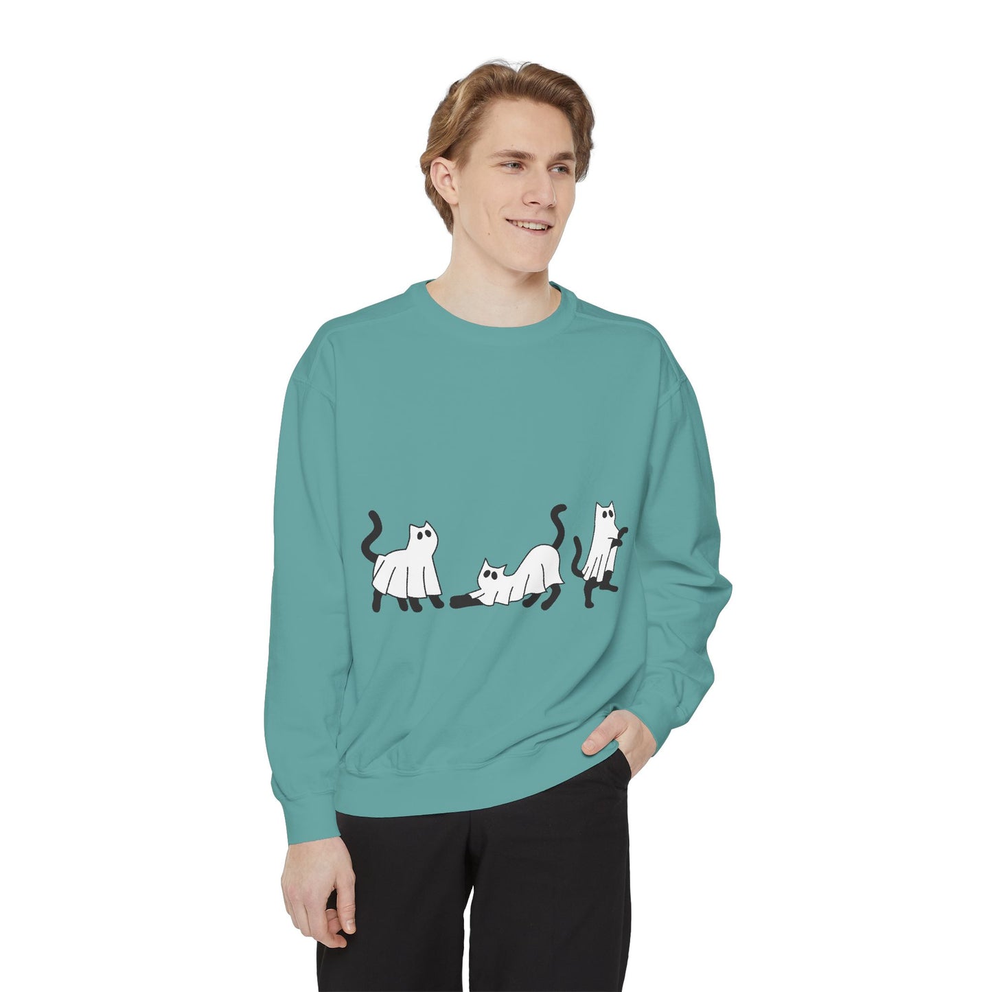 Halloween Garment-Dyed Sweatshirt