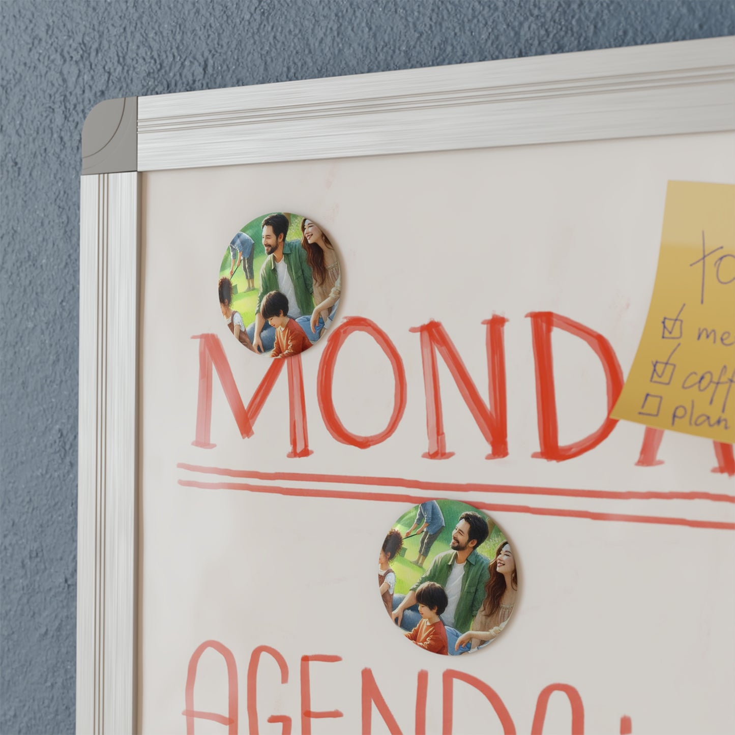 Personalized Button Magnet - Round