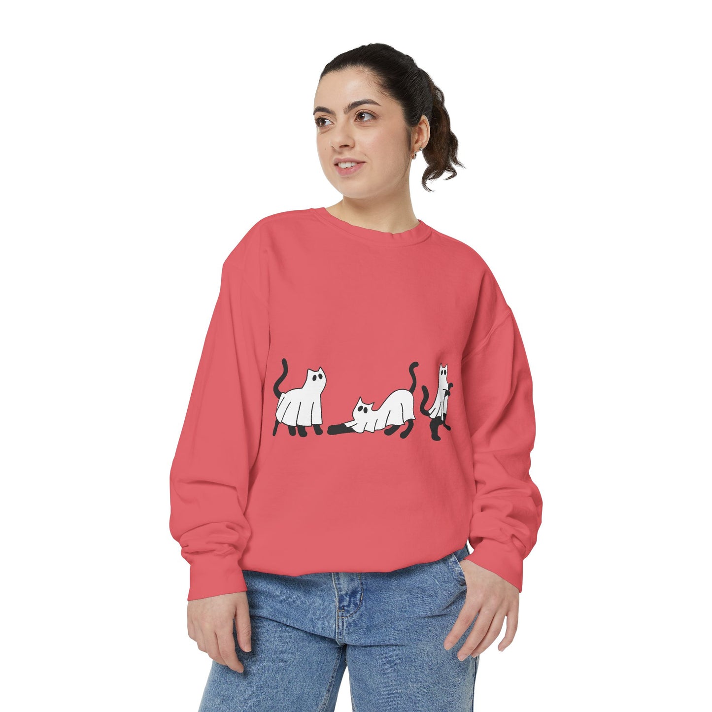 Halloween Garment-Dyed Sweatshirt