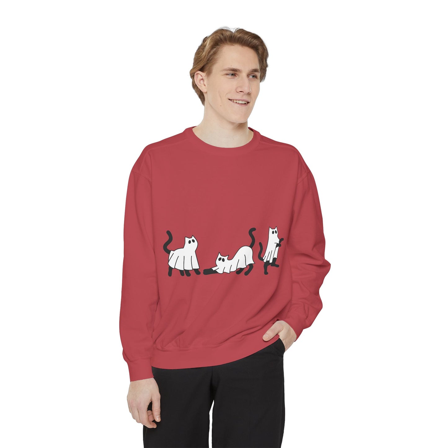 Halloween Garment-Dyed Sweatshirt