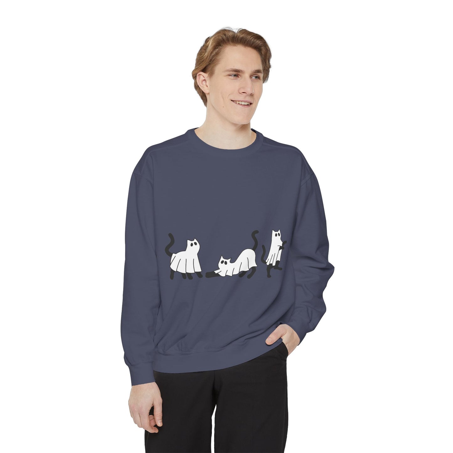 Halloween Garment-Dyed Sweatshirt