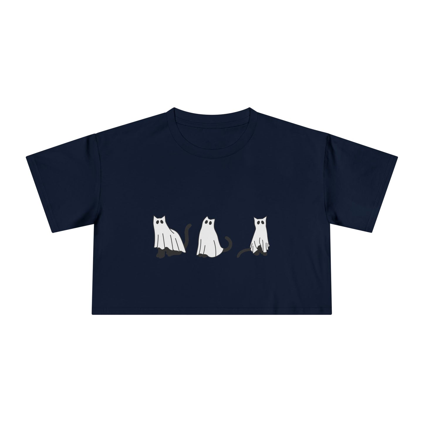 Halloween Crop Tee for Women
