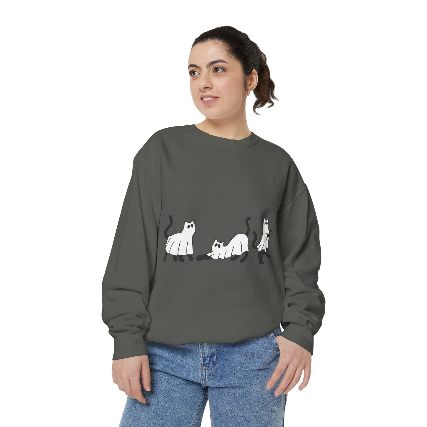 Halloween Garment-Dyed Sweatshirt