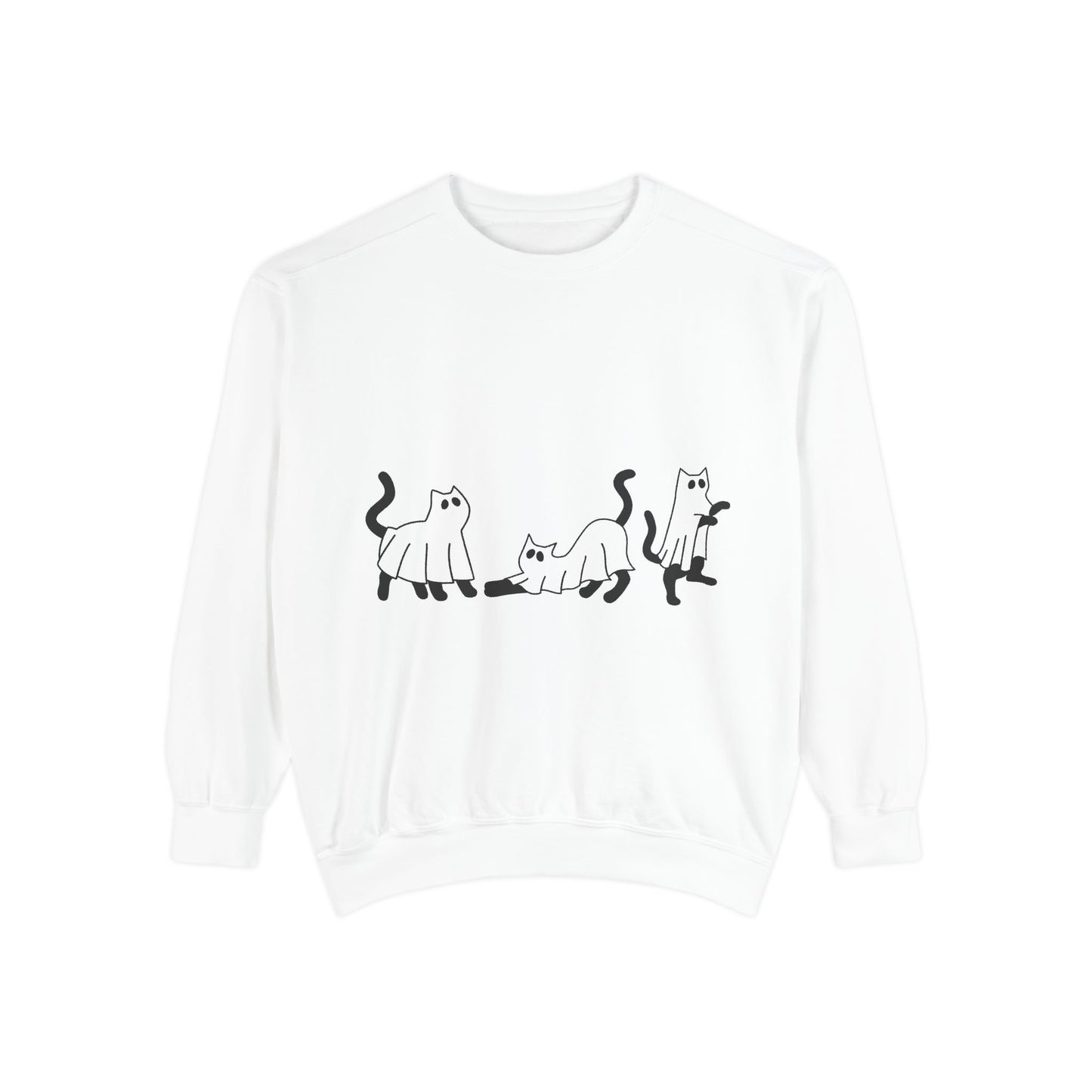 Halloween Garment-Dyed Sweatshirt