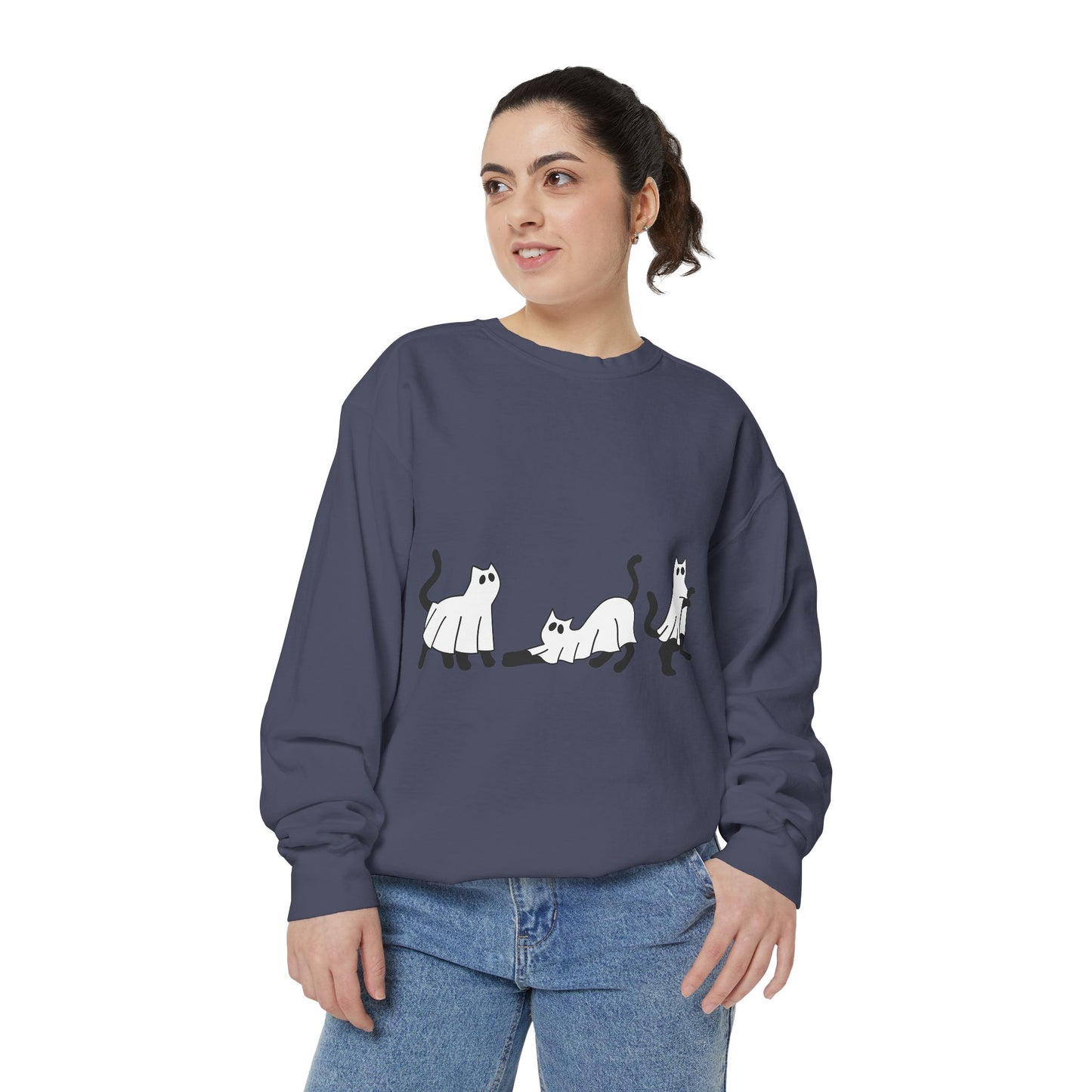 Halloween Garment-Dyed Sweatshirt