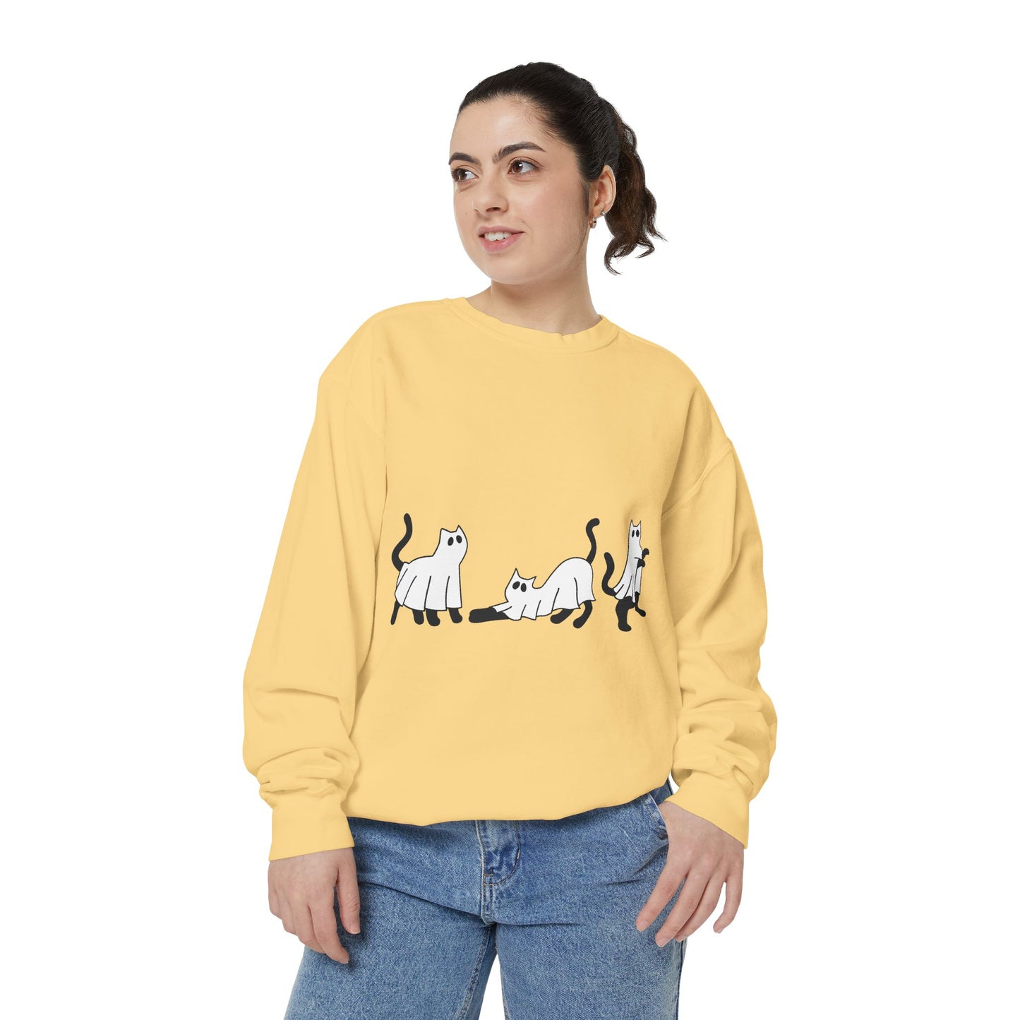 Halloween Garment-Dyed Sweatshirt