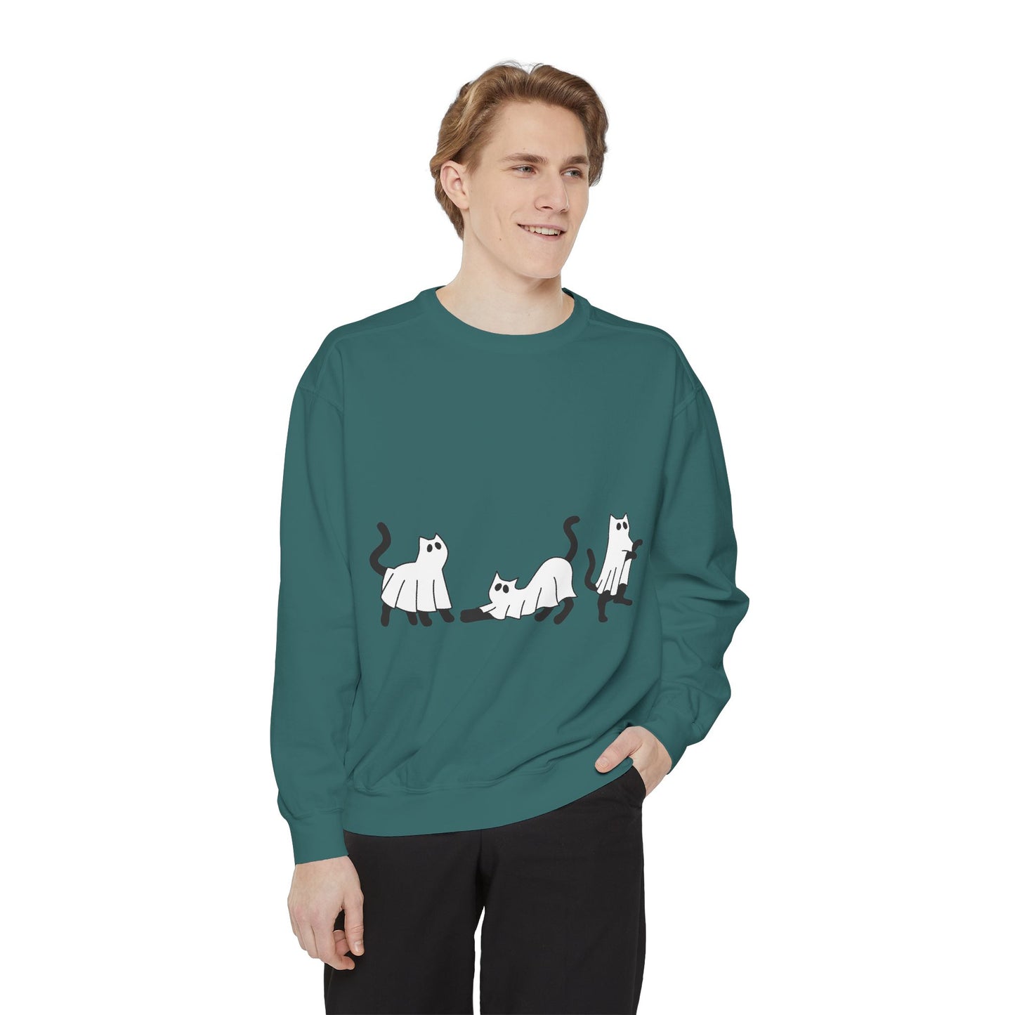Halloween Garment-Dyed Sweatshirt