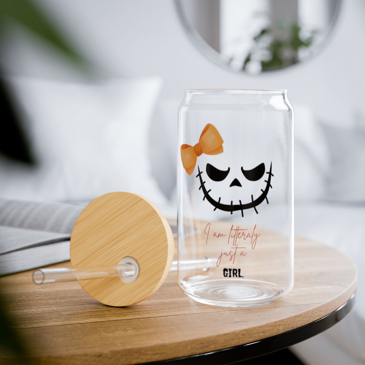 Halloween Sipper Glass, 16oz