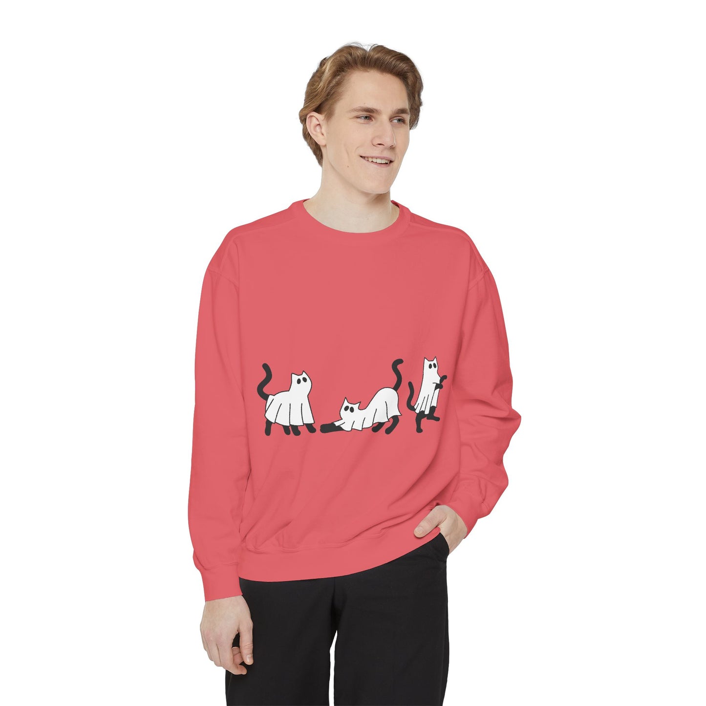 Halloween Garment-Dyed Sweatshirt