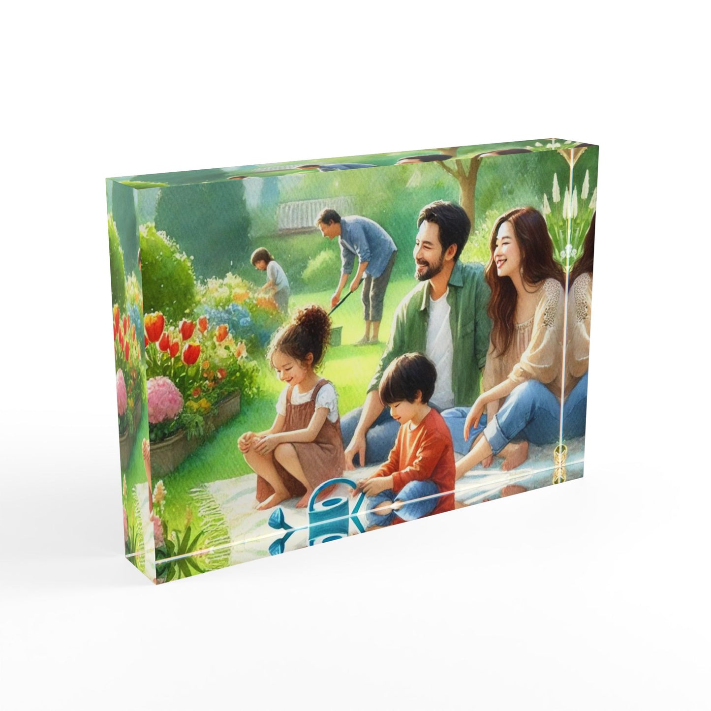 Acrylic Block Photo Display