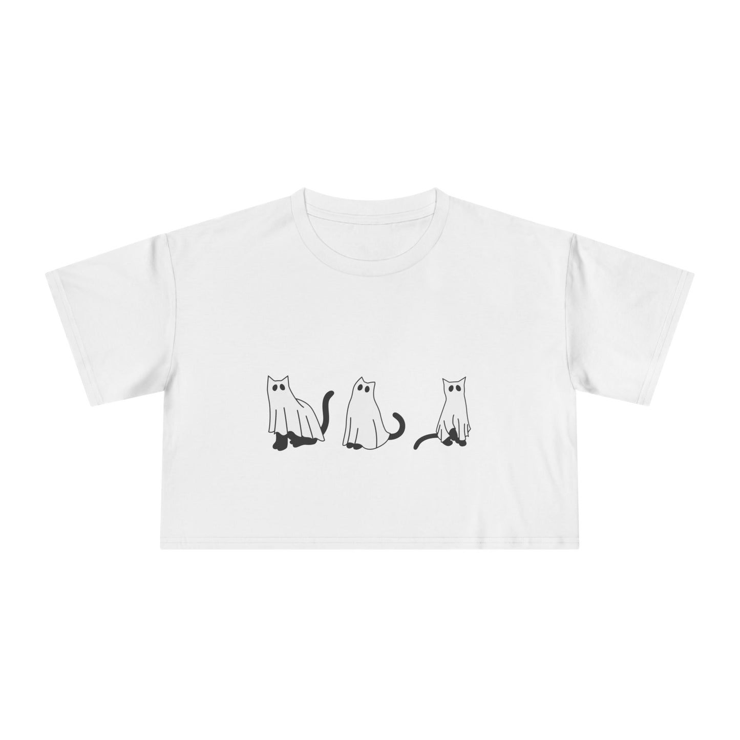 Halloween Crop Tee for Women