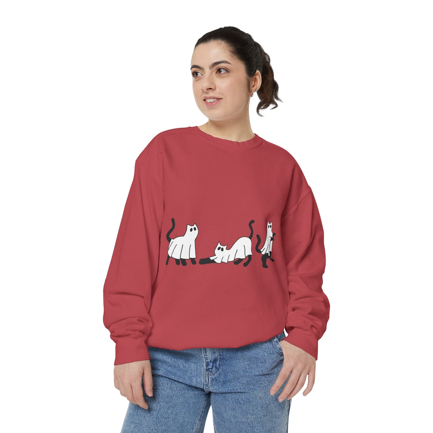 Halloween Garment-Dyed Sweatshirt