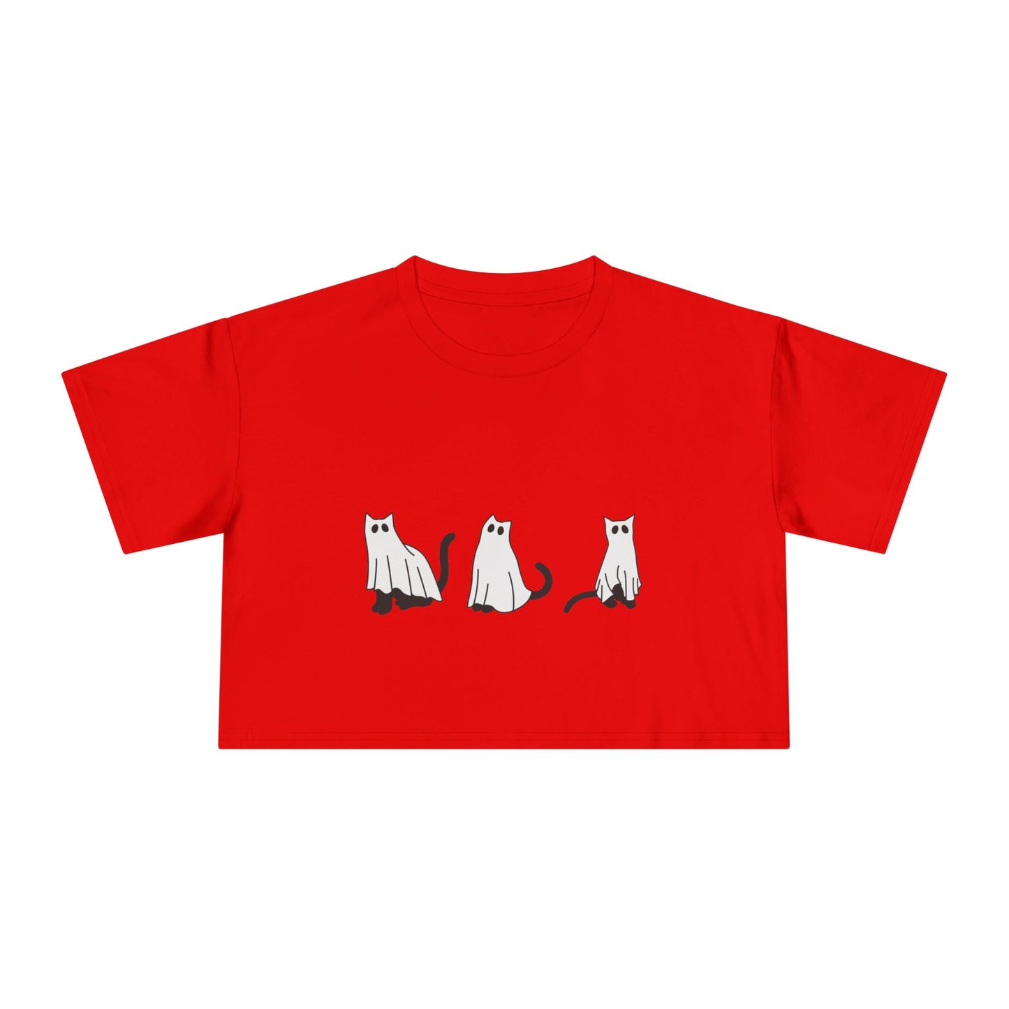 Halloween Crop Tee for Women