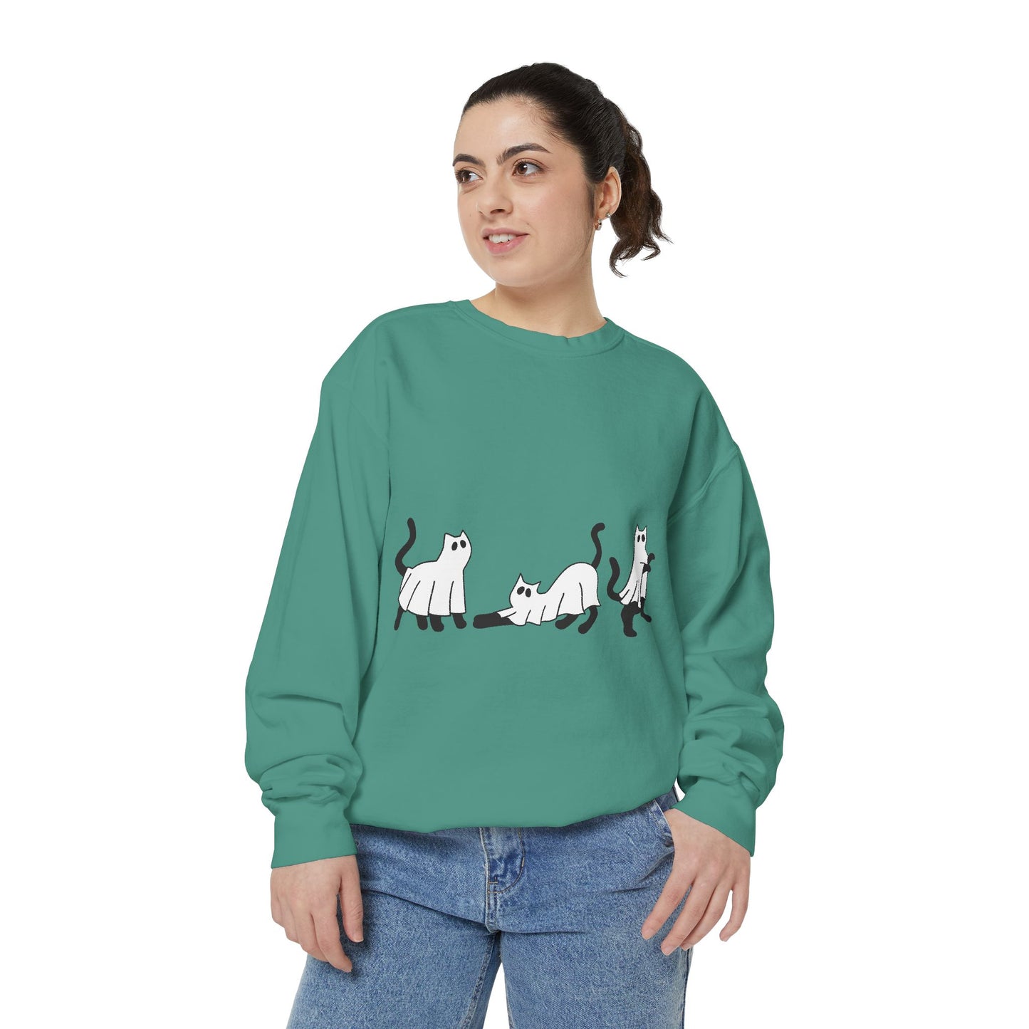 Halloween Garment-Dyed Sweatshirt