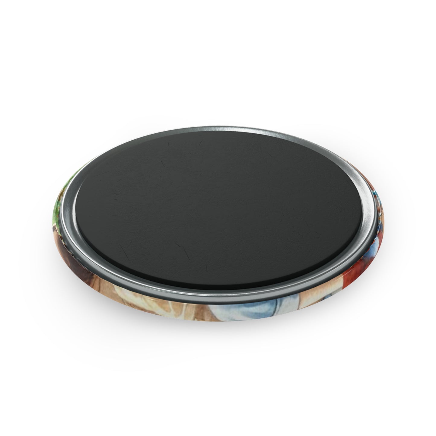 Personalized Button Magnet - Round