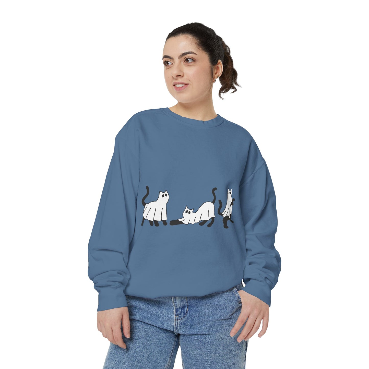 Halloween Garment-Dyed Sweatshirt