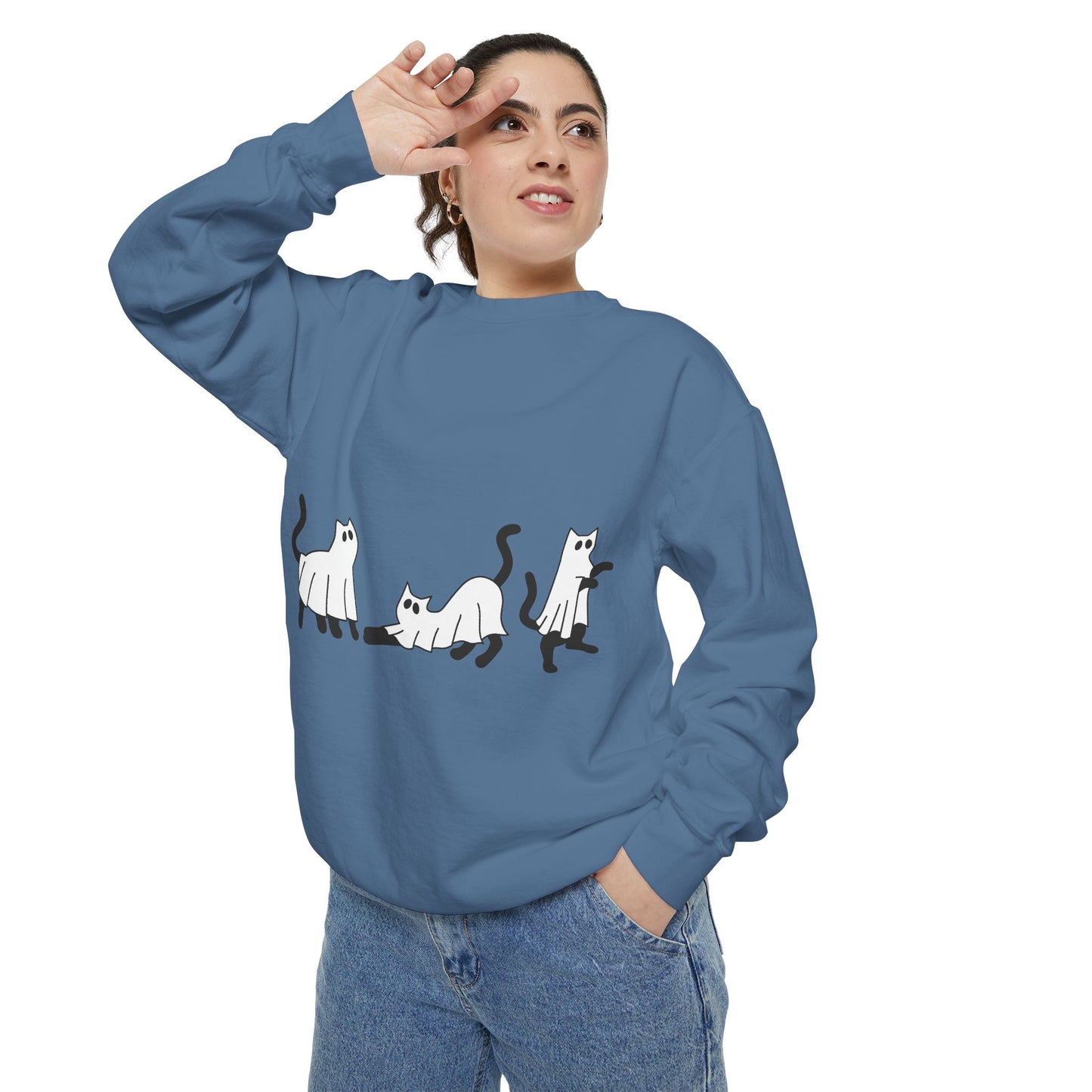 Halloween Garment-Dyed Sweatshirt