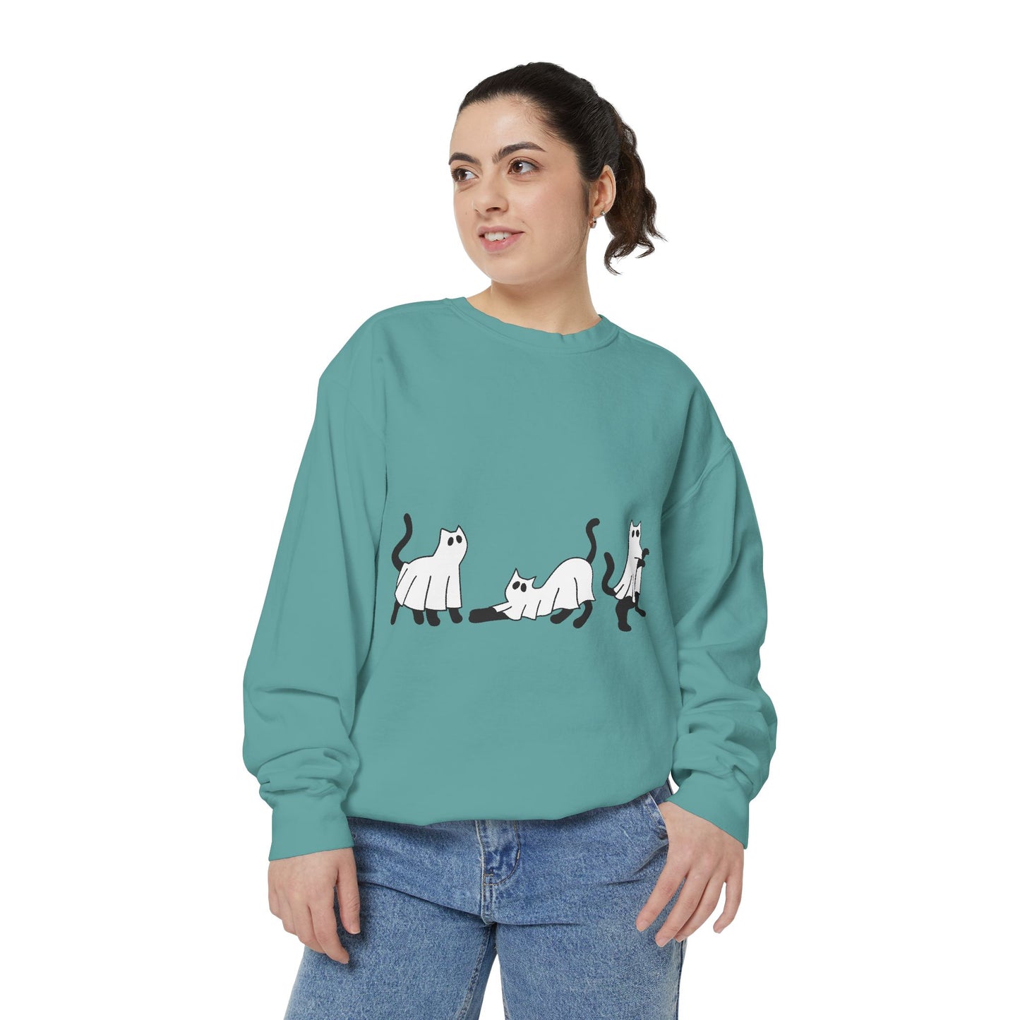 Halloween Garment-Dyed Sweatshirt