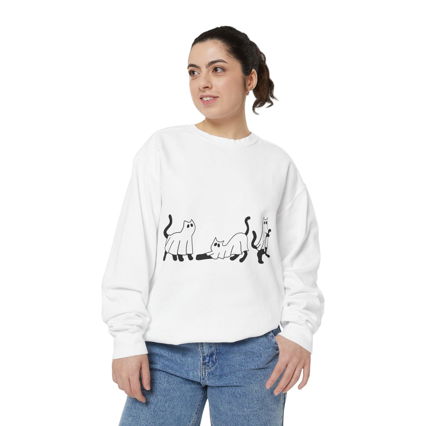 Halloween Garment-Dyed Sweatshirt