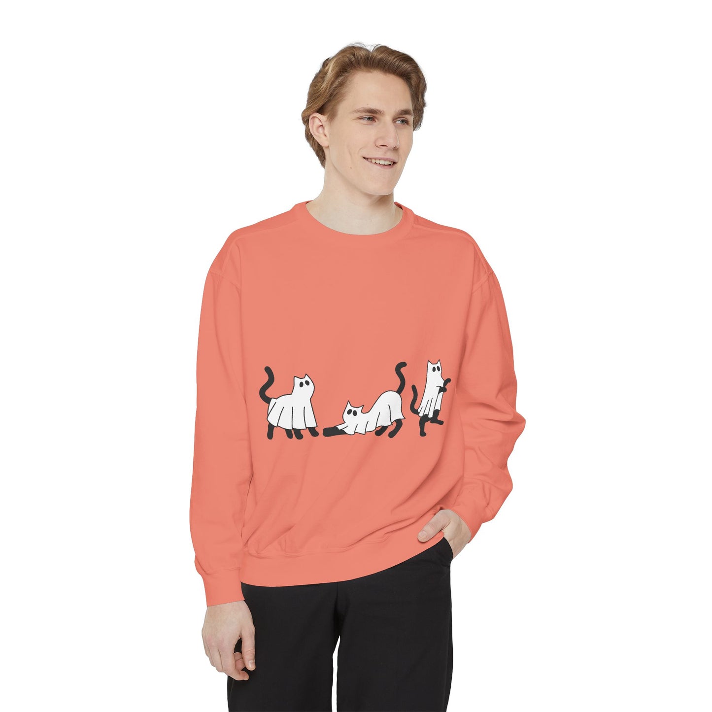 Halloween Garment-Dyed Sweatshirt