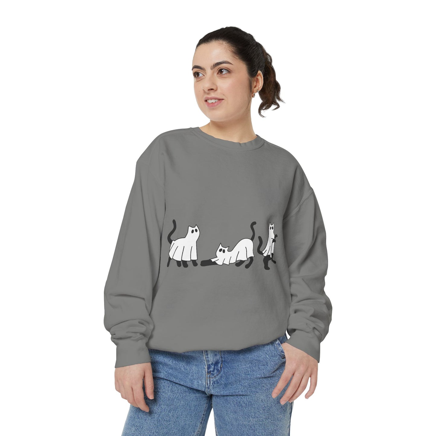 Halloween Garment-Dyed Sweatshirt
