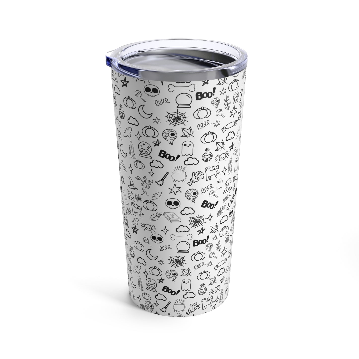 Halloween Tumbler 20oz - Spooky Drinkware, Trick or Treat Cup