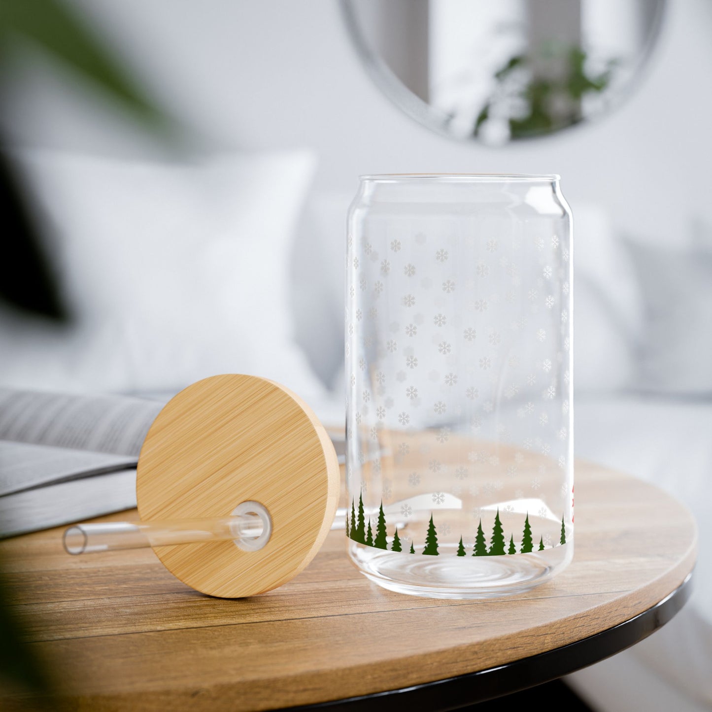 North Pole Sipper Glass