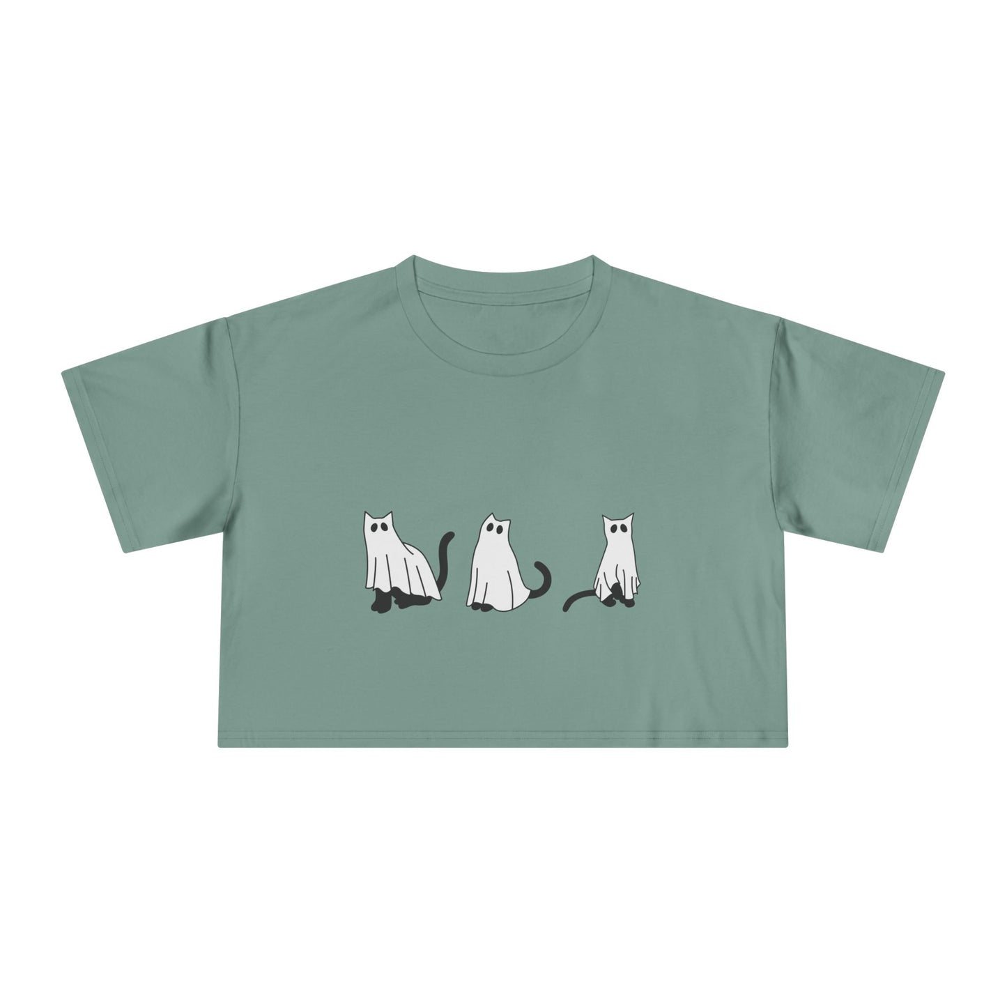 Halloween Crop Tee for Women