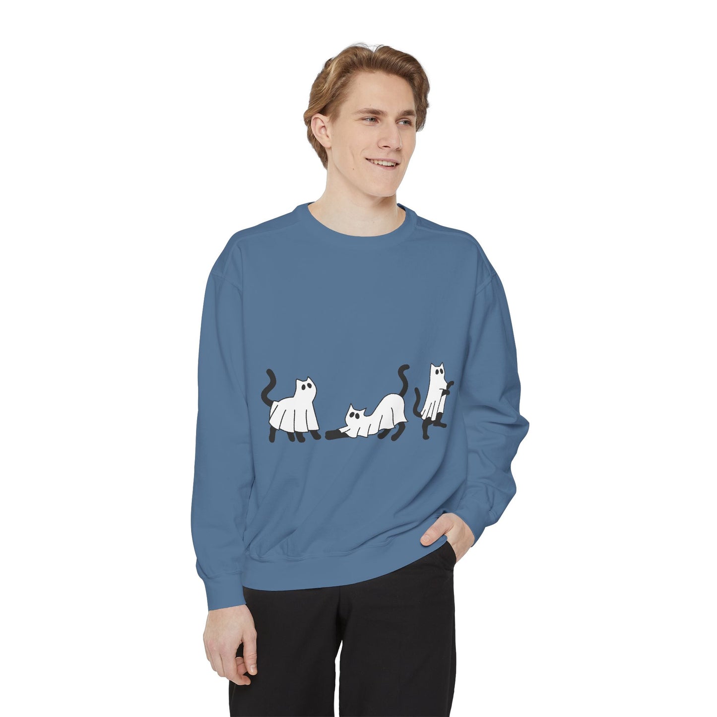 Halloween Garment-Dyed Sweatshirt