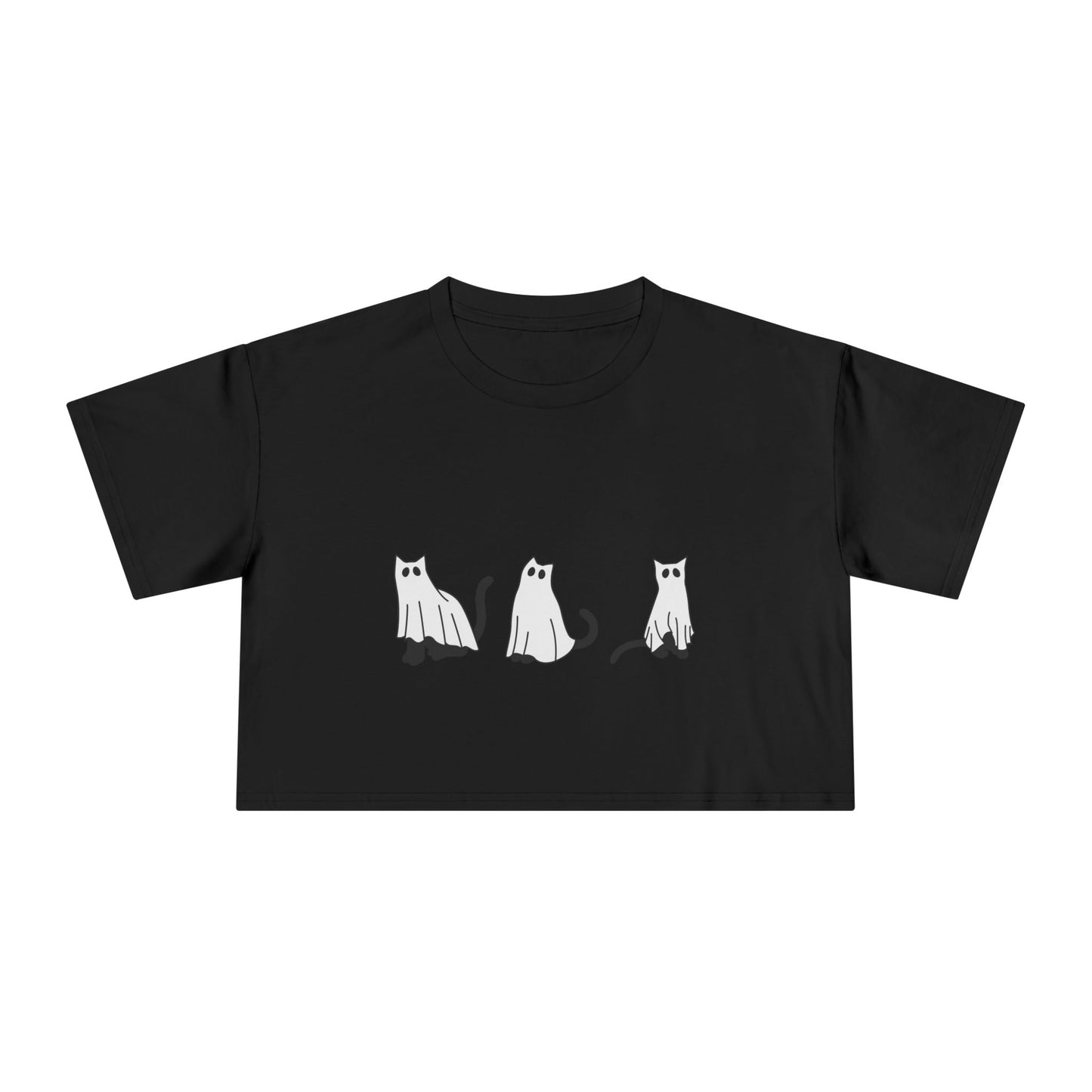 Halloween Crop Tee for Women