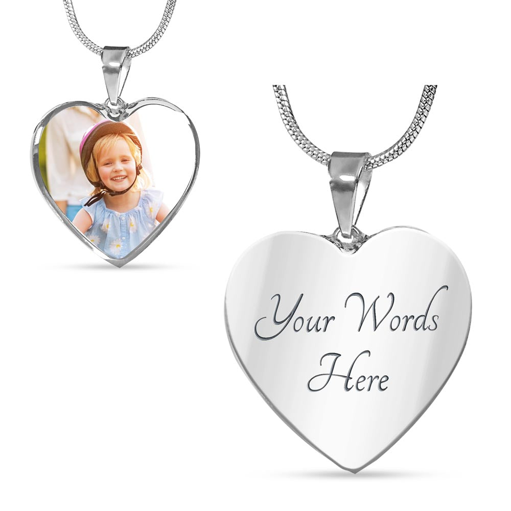 Personalized Hearth Necklace