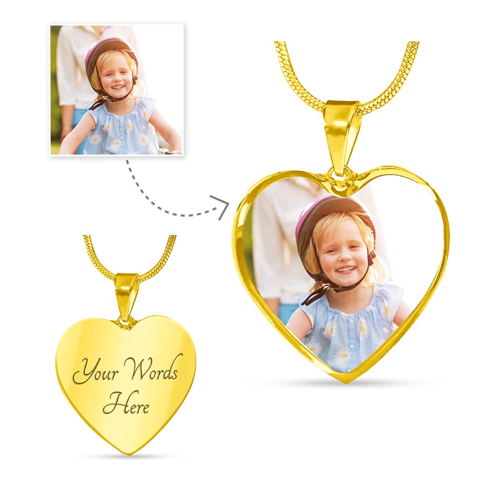 Personalized Hearth Necklace